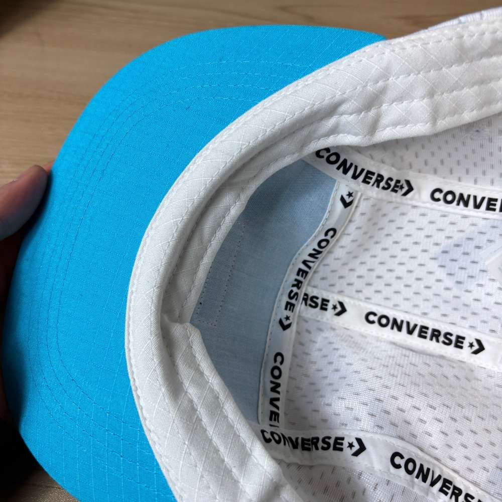 Converse Hat Cap Strap Back Blue‎ Panel Performance All Star Adjustable NWT - Picture 8 of 10